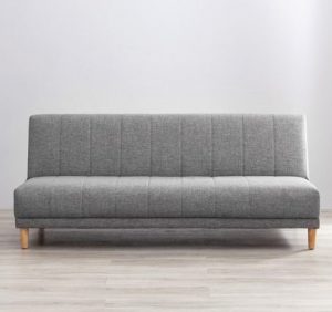 Saki Sofa Bed Abu-Abu Muda - Image 3