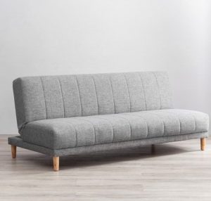 Saki Sofa Bed Abu-Abu Muda - Image 2